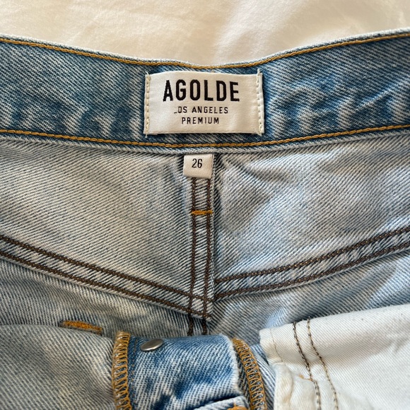 Agolde Parker Denim shorts - Picture 4 of 6